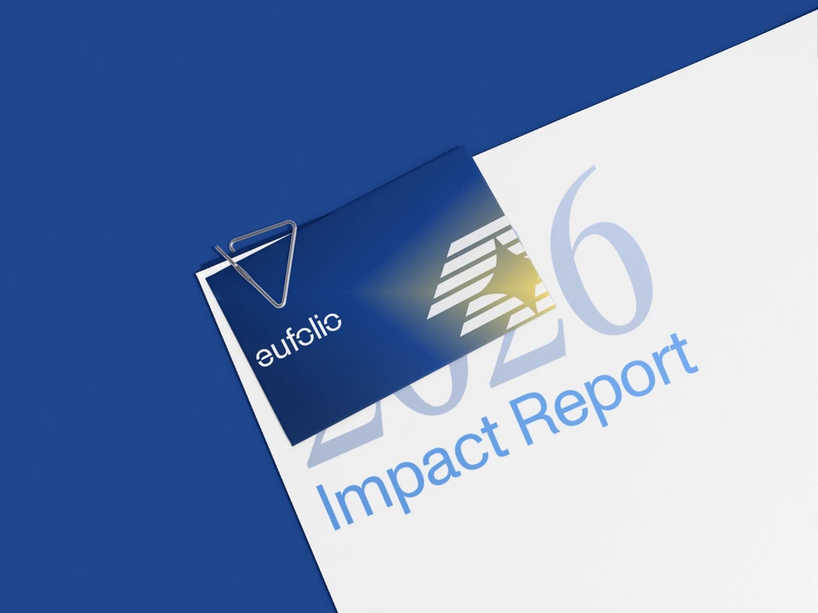 Eufolio 2026 impact report cover
